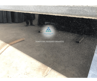 Black galaxy Granite Cutter Slabs