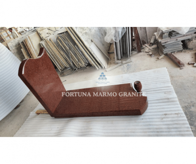 Jhansi Red Granite Tombstones