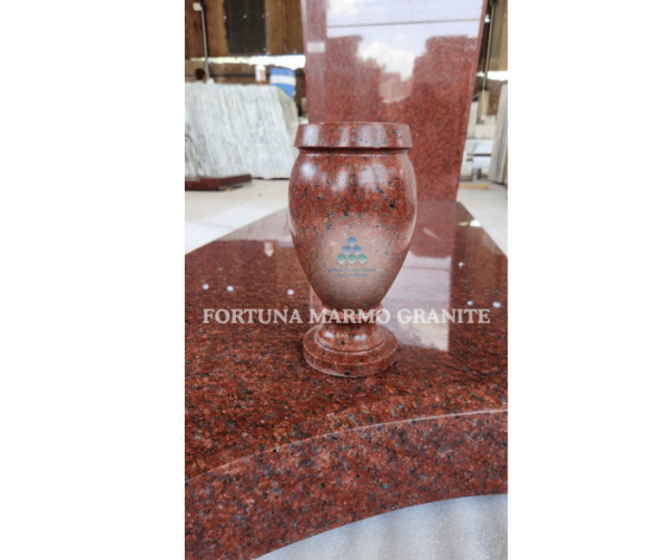Jhansi Red Granite Headstone