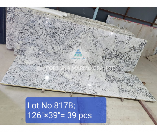 Alaska White Granite Cutter Slabs