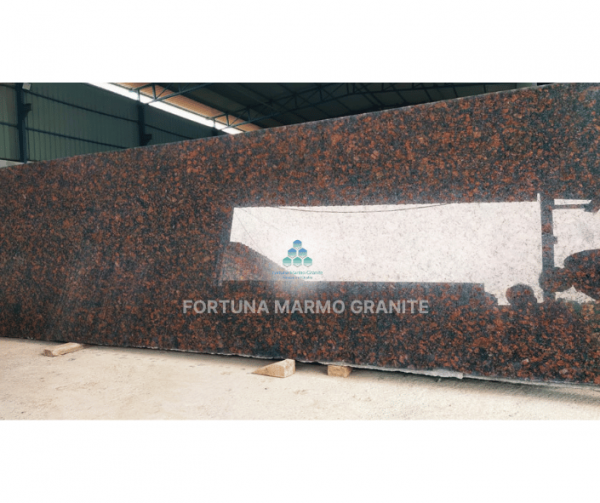 Tan Brown Granite Cutter Slab