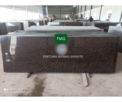 Tan Brown Granite Cutter Slab