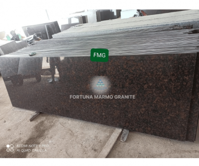 Tan Brown Granite Cutter Slab