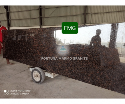 Tan Brown Granite Cutter Slab