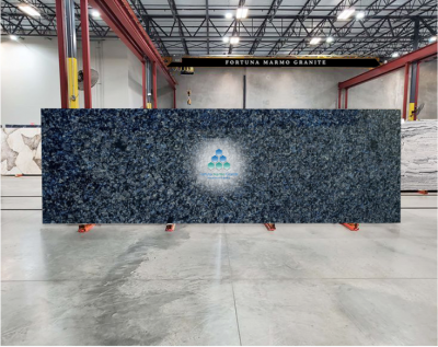 Sapphire Blue Granite Cutter Slab Sapphire Blue Granite Cutter Slab