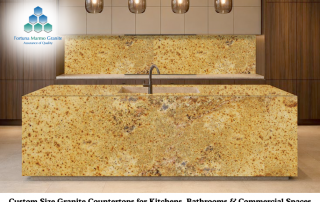 Custom Size Granite Countertops for Kitchens, Bathrooms & Commercial Spaces