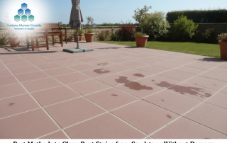 Best Methods to Clean Rust Stains from Sandstone Without Damage