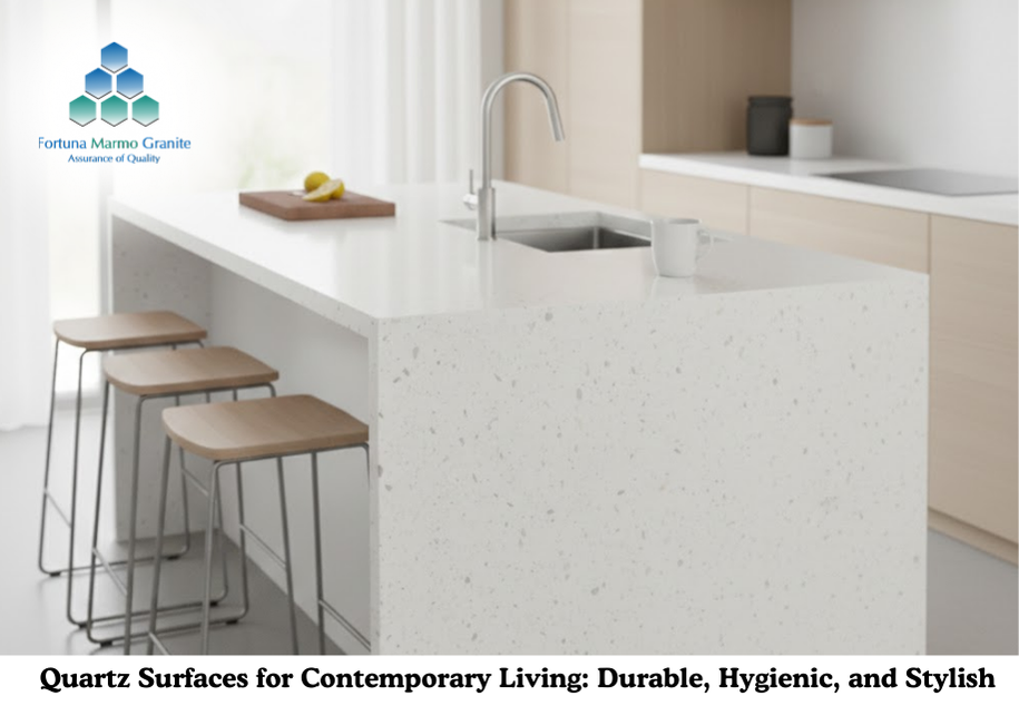 Quartz Surfaces for Contemporary Living: Durable, Hygienic, and Stylish
