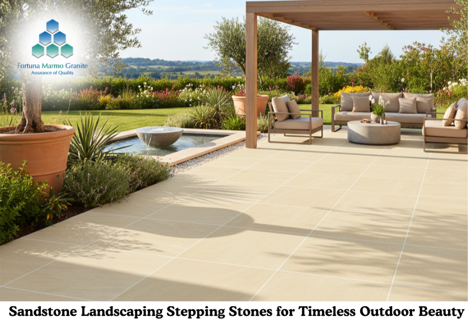 Sandstone Landscaping Stepping Stones for Timeless Outdoor Beauty