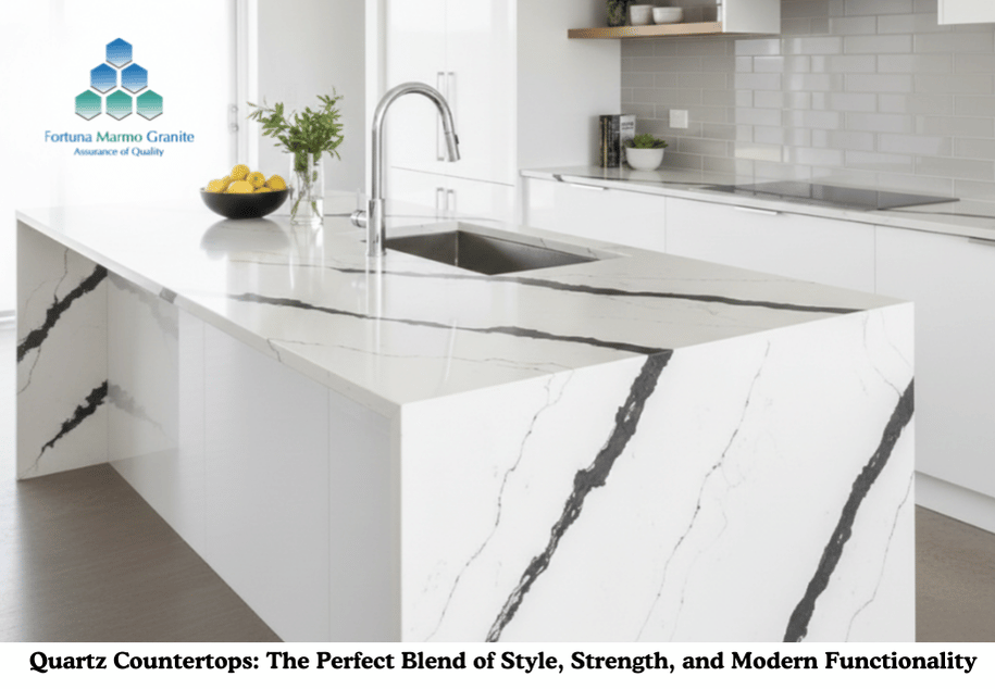 Quartz Countertops: The Perfect Blend of Style, Strength, and Modern Functionality