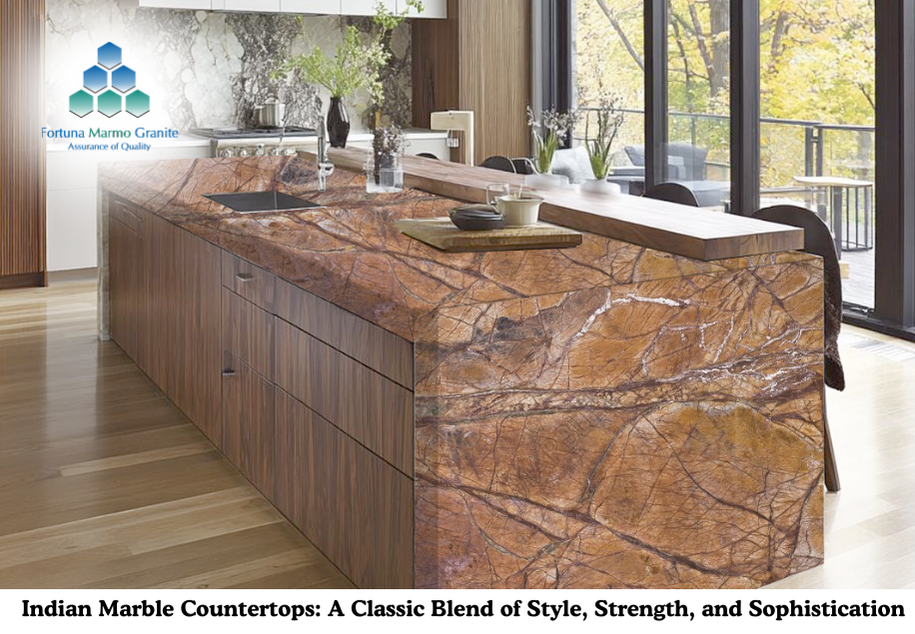 Indian Marble Countertops: A Classic Blend of Style, Strength, and Sophistication