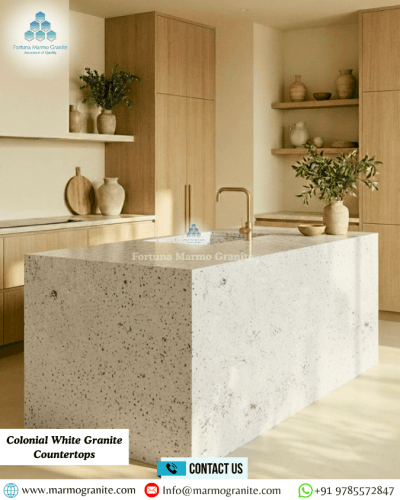 Colonial White Granite Countertops