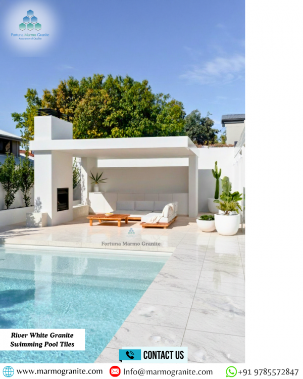 River White Granite Swimming Pool Tiles River White Granite Swimming Pool Tiles