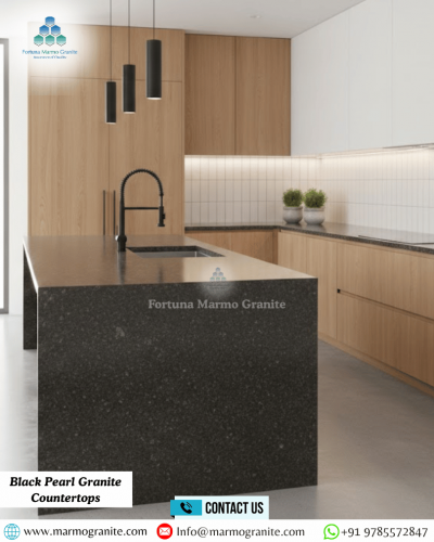 Black Pearl Granite Countertops