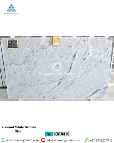 Viscount White Granite Slab 
