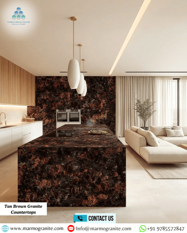 Tan Brown Granite Countertops