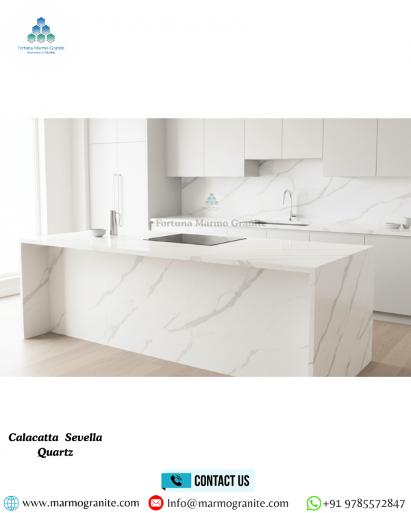 Calacatta Sevella Quartz