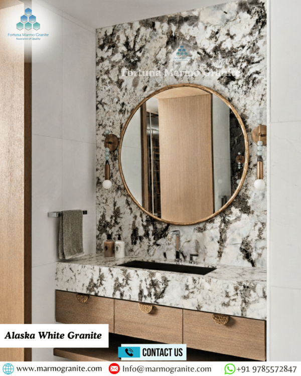 Alaska White Granite Countertops