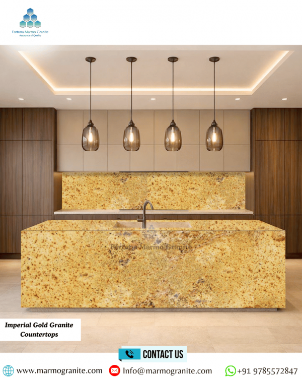 Imperial Gold Granite Countertops