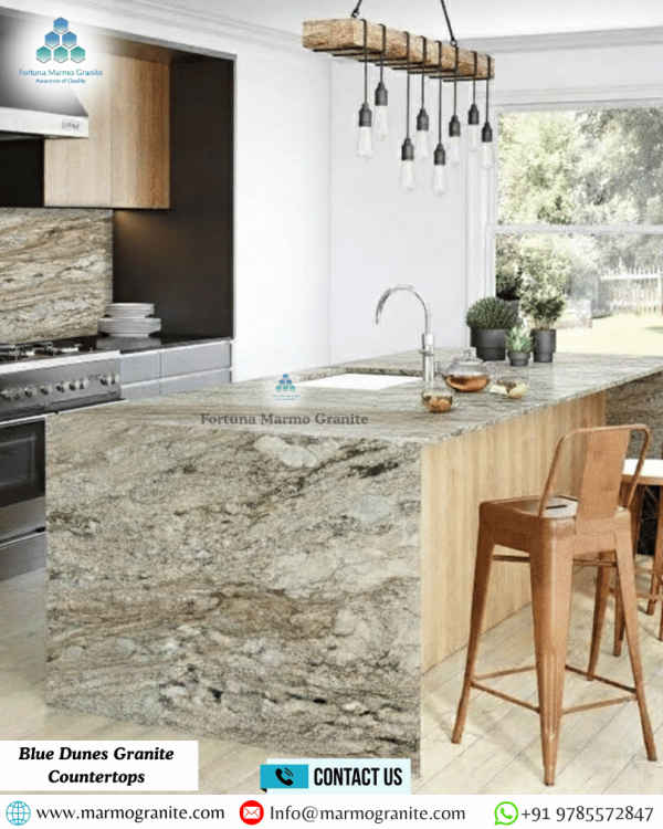 Blue Dunes Granite Countertops
