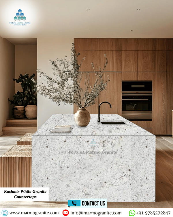 Kashmir White Granite Countertops