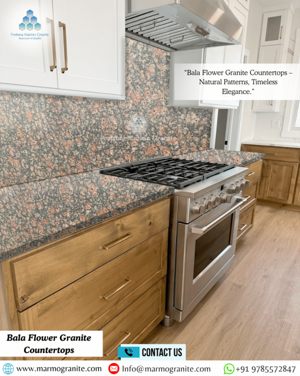 Bala Flower Granite Countertops