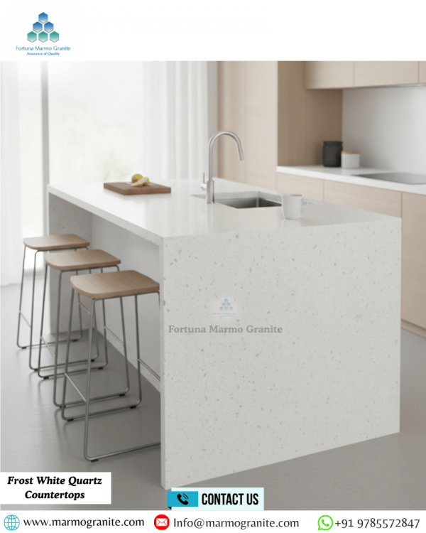 Frost White Quartz Countertops Frost White Quartz Countertops