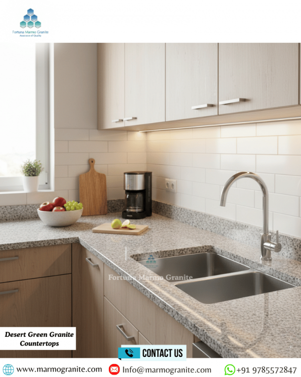 Desert Green Granite Countertops