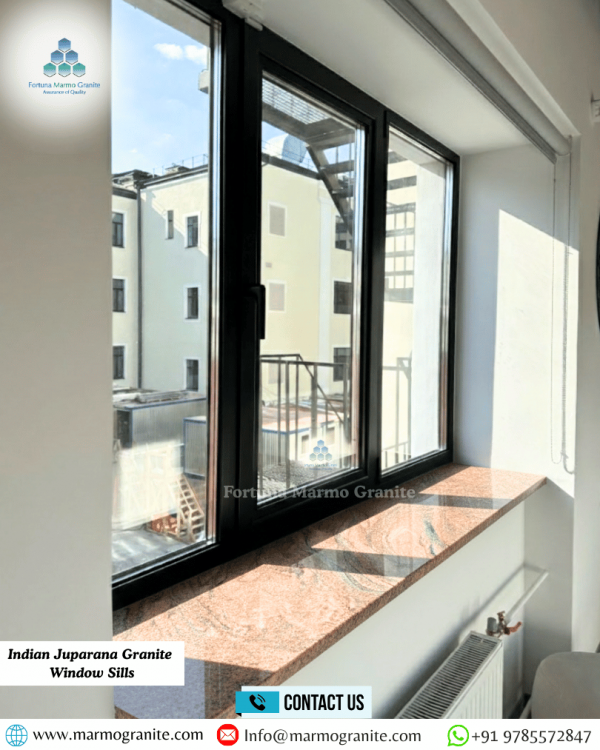 Indian Juparana Granite Window Sills