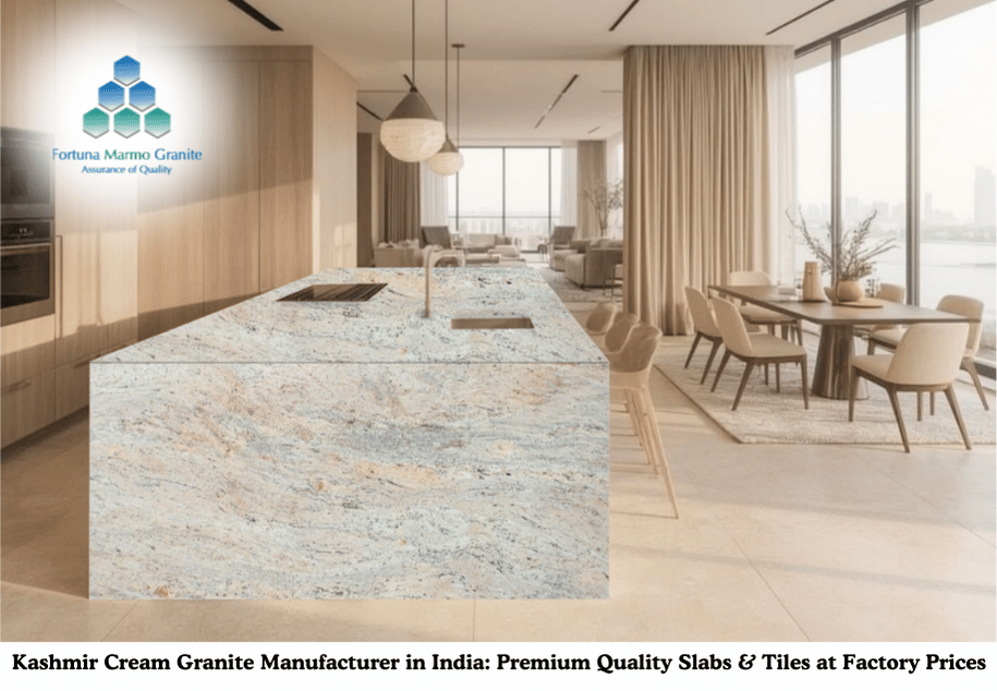 Kashmir Cream Granite Manufacturer in India: Premium Quality Slabs & Tiles at Factory Prices