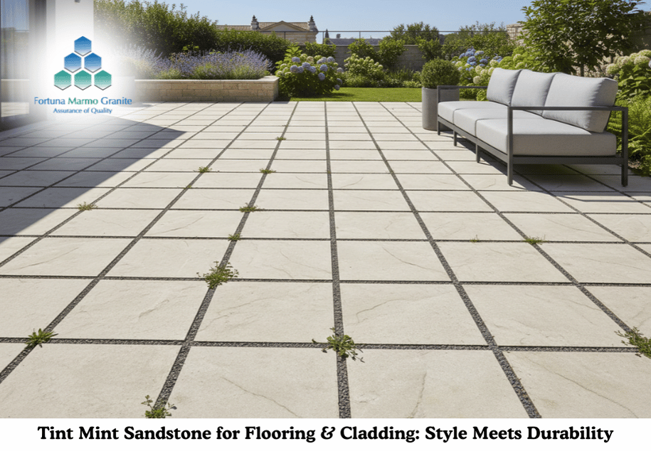 Tint Mint Sandstone for Flooring & Cladding: Style Meets Durability
