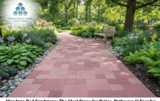 Mandana Red Sandstone: The Ideal Stone for Patios, Pathways & Facades