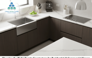 Choosing the Right Quartz Countertops for Residential & Commercial Spaces