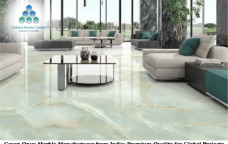 Green Onyx Marble Manufacturer from India: Premium Quality for Global Projects