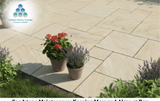 Sandstone Maintenance: Keeping Moss and Algae at Bay