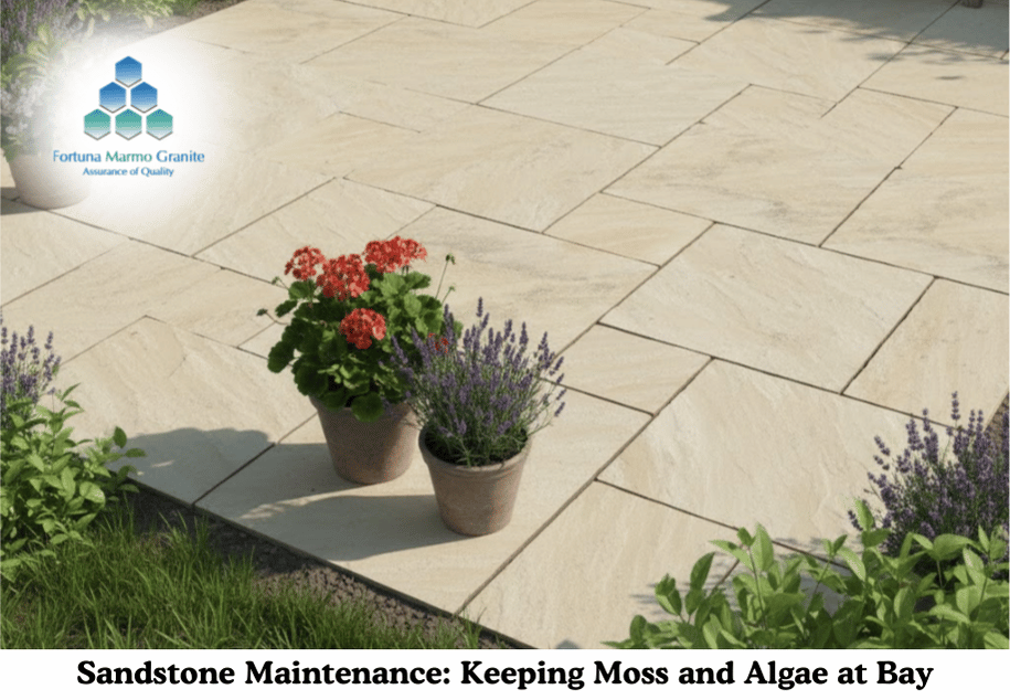 Sandstone Maintenance: Keeping Moss and Algae at Bay