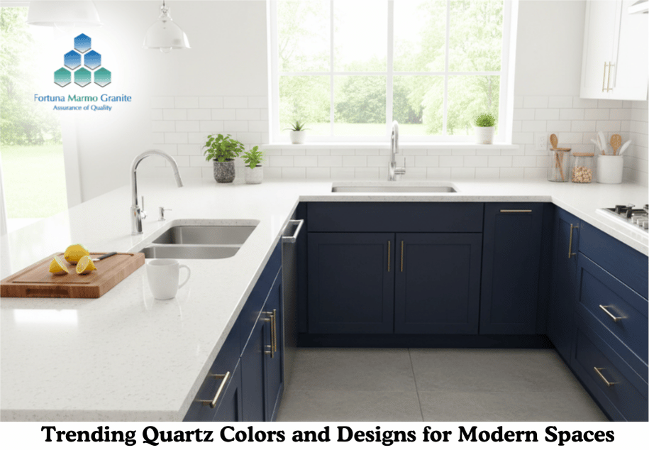 Trending Quartz Colors and Designs for Modern Spaces