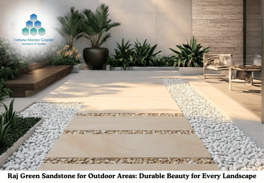 Raj Green Sandstone for Outdoor Areas: Durable Beauty for Every Landscape