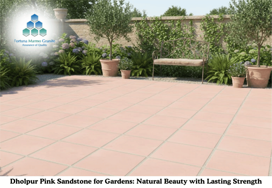 Dholpur Pink Sandstone for Gardens: Natural Beauty with Lasting Strength