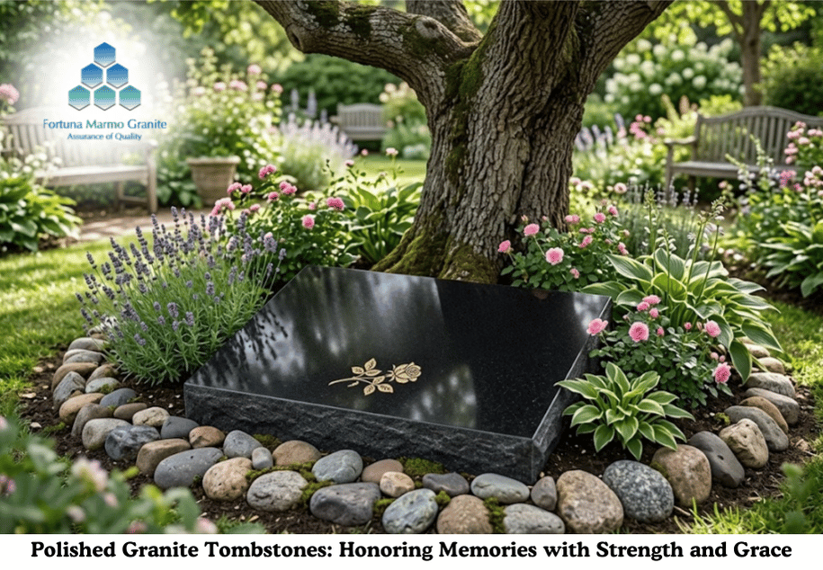 Polished Granite Tombstones: Honoring Memories with Strength and Grace