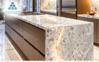 Azul White Granite Slabs Supplier from India: Elegant White Stone with Subtle Blue Waves