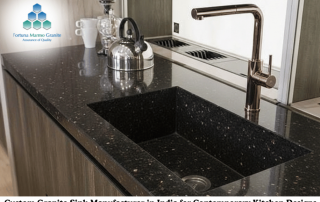 Custom Granite Sink Manufacturer in India for Contemporary Kitchen Designs