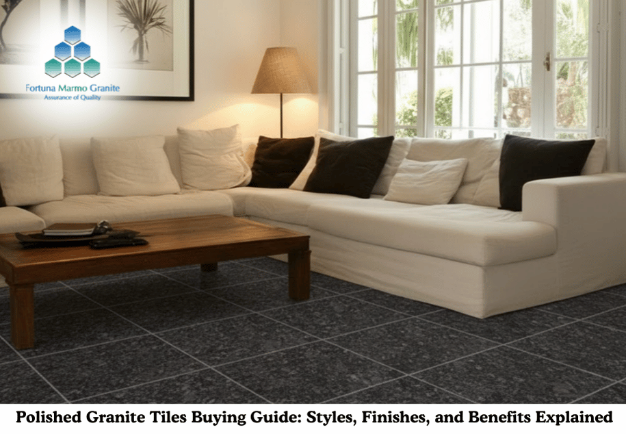 Polished Granite Tiles Buying Guide: Styles, Finishes, and Benefits Explained