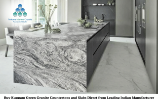 Buy Kuppam Green Granite Countertops and Slabs Direct from Leading Indian Manufacturer