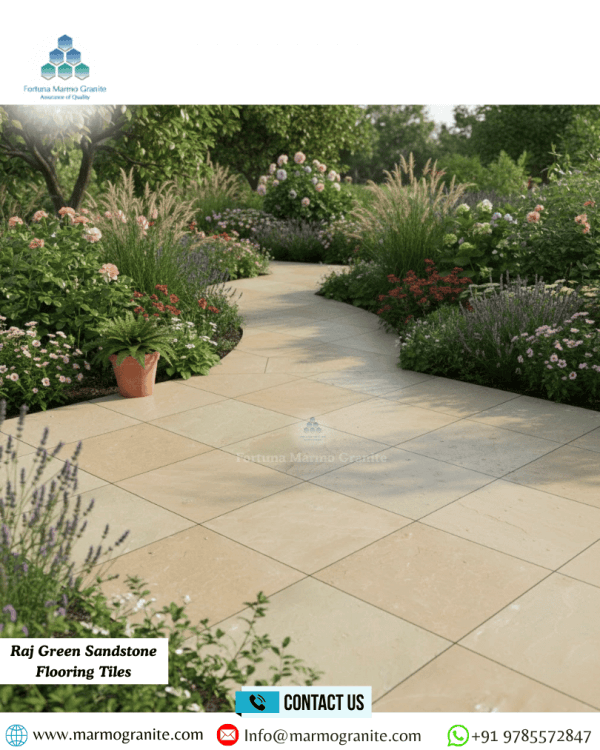 Raj Green Sandstone Flooring Tiles Raj Green Sandstone Flooring Tiles