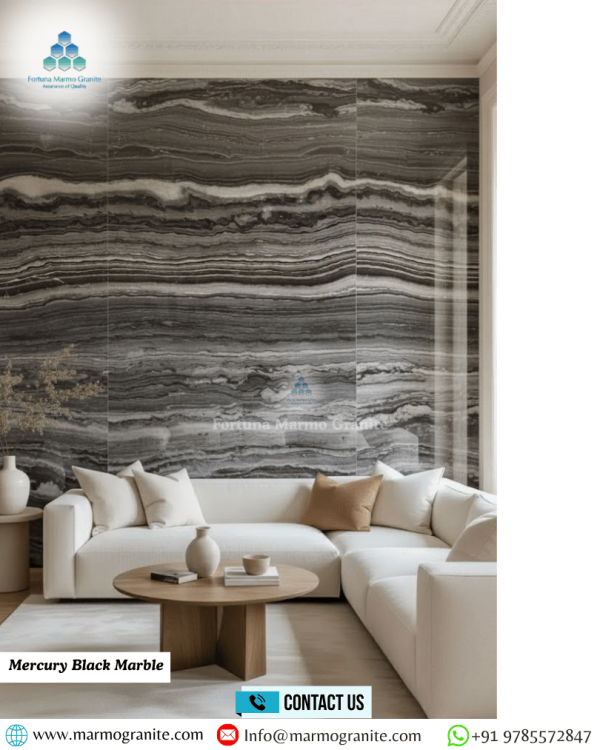Mercury Black Marble