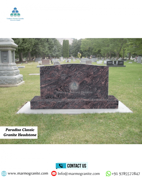 Paradiso Classic Granite Headstone