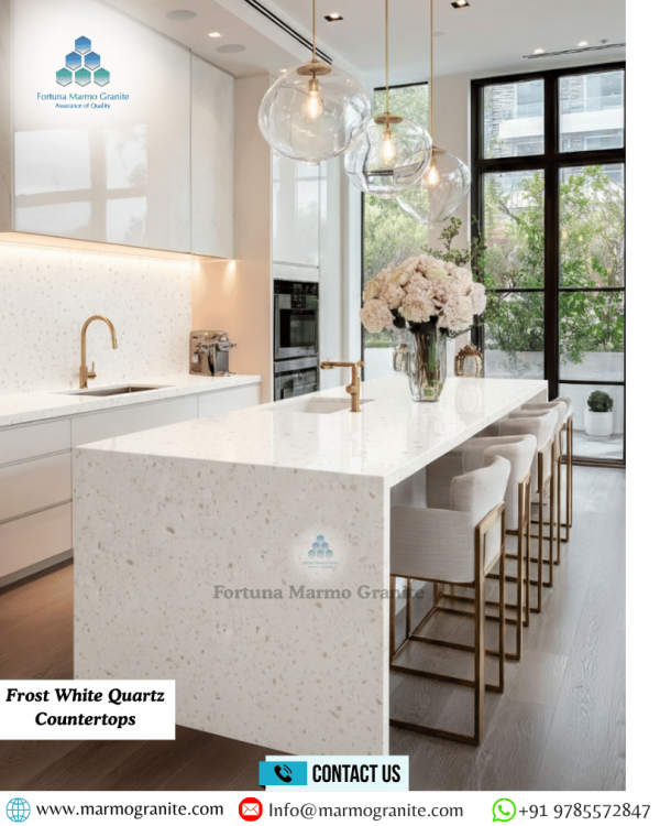 Frost White Quartz Countertops Frost White Quartz Countertops