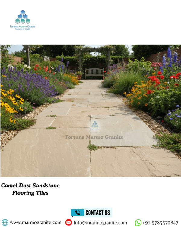 Camel Dust Sandstone Flooring Tiles