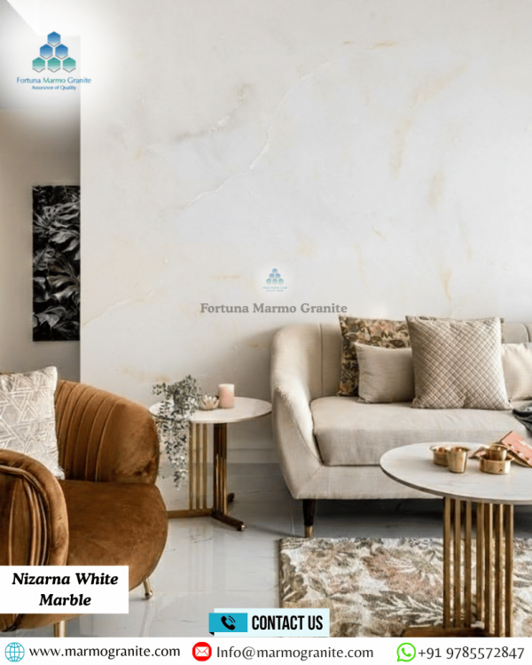 Nizarna White Marble